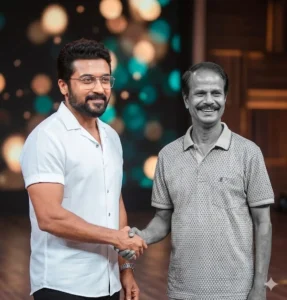Suriya and Indrans Unite